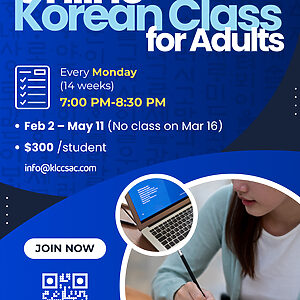 Online Korean Class for Adults