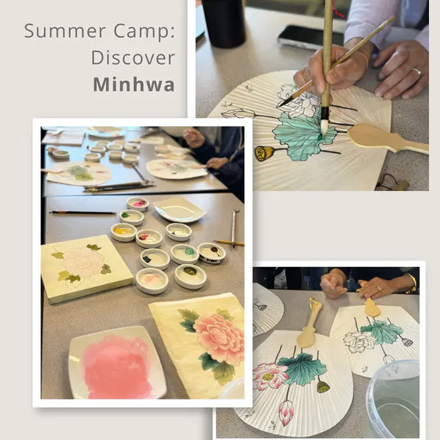 🌿 2026 썸머캠프: 우리 아이들이 그리는 한국의 색, 민화
이번 2026년 여름 캠프에서는 학생들에게 한국의 전통미를 전할 새로운 프로그램, '민화'를 선보입니다! ✨  KLCCSac 민화반의 정선영 선생님께서 직접 캠프에 오셔서 우리 아이들에게 민화의 역사와 깊은 의미를 들려주실 예정이에요. 더불어 민화 기법을 직접 활용해 세상에 하나뿐인 '나만의 전통 부채'를 만드는 특별한 시간도 가집니다! 🪭🖌️  여름 캠프를 통해 우리 아이들이 한국 전통 예술을 더 가까이에서, 즐겁게 체험하는 소중한 기회가 되기를 바랍니다. ☀️🌈  🚩등록하기 : klccsac.com/register  🌿 2026 Summer Camp: Exploring the Beauty of Minhwa 
For our 2026 Summer Camp, we are thrilled to introduce 'Minhwa' (Korean Folk Art) as a brand-new program! ✨  Ms. Sunyoung Jeong, the leader of the KLCCSac Minhwa class, will be joining us to guide students through the history and symbolism of Minhwa. Students will also have the special opportunity to create their own traditional Korean fans using authentic folk art techniques! 🪭🖌️  We hope this will be a wonderful opportunity for our students to experience the beauty of Korean traditional art firsthand and have a fun, creative summer. ☀️🌈  🚩Registration: klccsac.com/register  #sunhwadamart