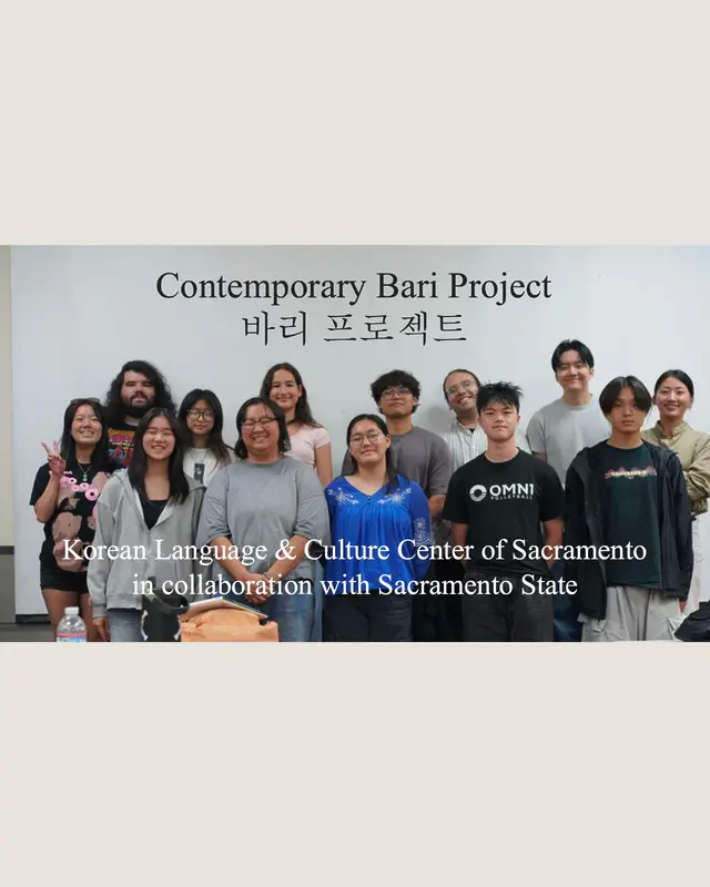 🎨 바리 프로젝트 성공적 마무리! 👏👏 새크라멘토 한국문화센터(KLCCSac)와 Sac State(CSUS)가 함께한 '바리 프로젝트(Bari Project)'가 두 번의 주요 발표를 성황리에 마쳤습니다! 🎉✨ 이번 프로젝트의 결과물은 Sac State에서 열린 Art Bell 행사를 통해 멋지게 전시되었고, 우리한국학교 학예발표회에서는 그간의 작업 과정과 멋진 결과물을 커뮤니티와 함께 나누는 뜻깊은 시간을 가졌습니다. 🥰 특히, 프로젝트를 이끌어주신 Rey Jeong 교수님께서 학생들에게 직접 인턴십 수료증을 전달해 주시며 감동을 더 해 주셨답니다! 🎓📜 한 학기 동안 열정과 노력을 쏟아부어 준 우리 멋진 학생들에게 큰 박수를 보냅니다.❤️🚀 🎨 The Bari Project Comes to a Successful Close! 👏👏 We are thrilled to share that the Bari Project, a wonderful collaboration between KLCCSac and Sac State (CSUS), has successfully completed its two major presentations! 🎉✨ The students' incredible work was showcased at Sac State's Art Bell event, and they also shared their creative journey and final outcomes with the community during Our Korean School's End-of-Year Performance. 🥰 To top it all off, Professor Rey Jeong personally presented the students with their Internship Certificates, making the conclusion of this journey even more meaningful! 🎓📜 A huge round of applause to our amazing students who worked so hard throughout the entire semester!❤️🚀